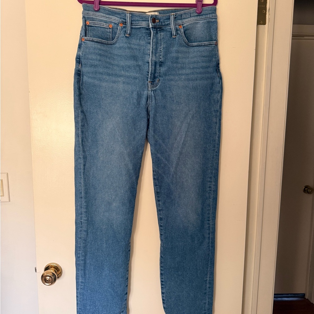 Madewell Women's Straight Leg Jeans - Blue